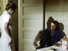 Sadistic Dude Ties Up With an increment of Fucks A Hairy Brunette Maid In A Retro Porn Chapter